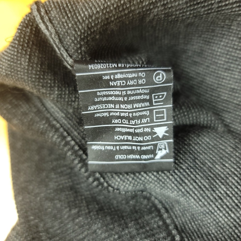 Vince Mens Gray Black Wool Blend Crew Neck Sweater Size M - Picture 7 of 13